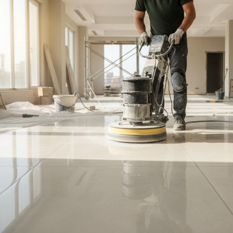 Tile Floor Polishing