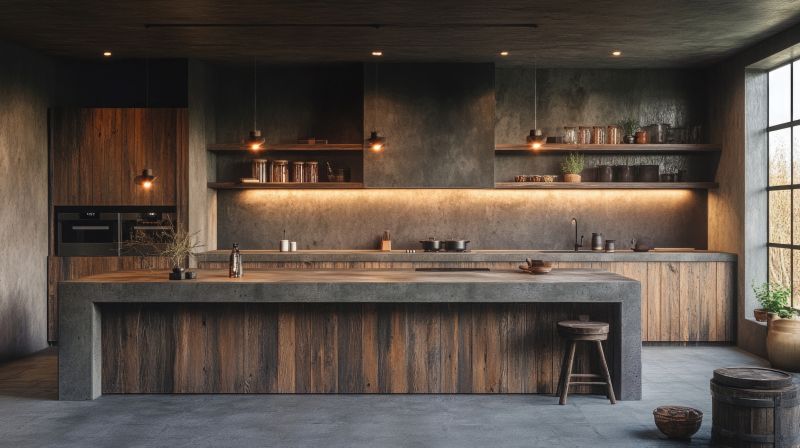 Poured Countertop Installation in Napa, CA